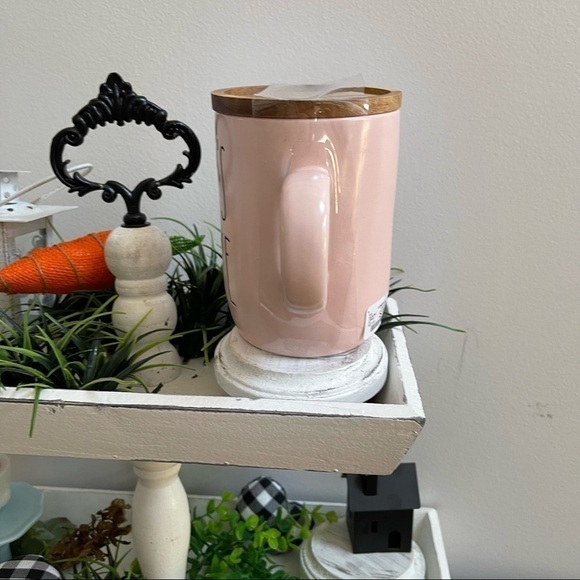 Rae Dunn Artisan Collection by Magenta PEEP'S SAKE Mug Wooden Top NWT - Picture 7 of 10
